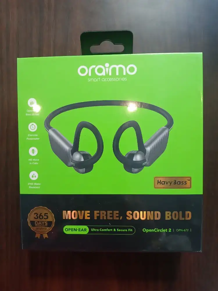 oraimo Open Ear Headset Earphone Telinga Terbuka OPN-672 OpenCirclet 2