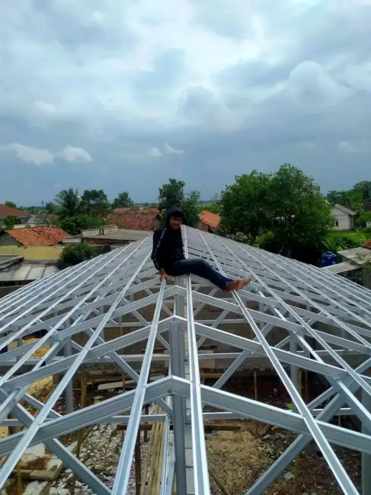 Rangka atap bajaringan sni