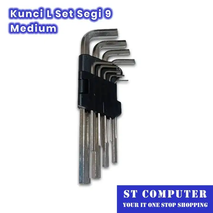 Kunci L Set Tools 9 Medium