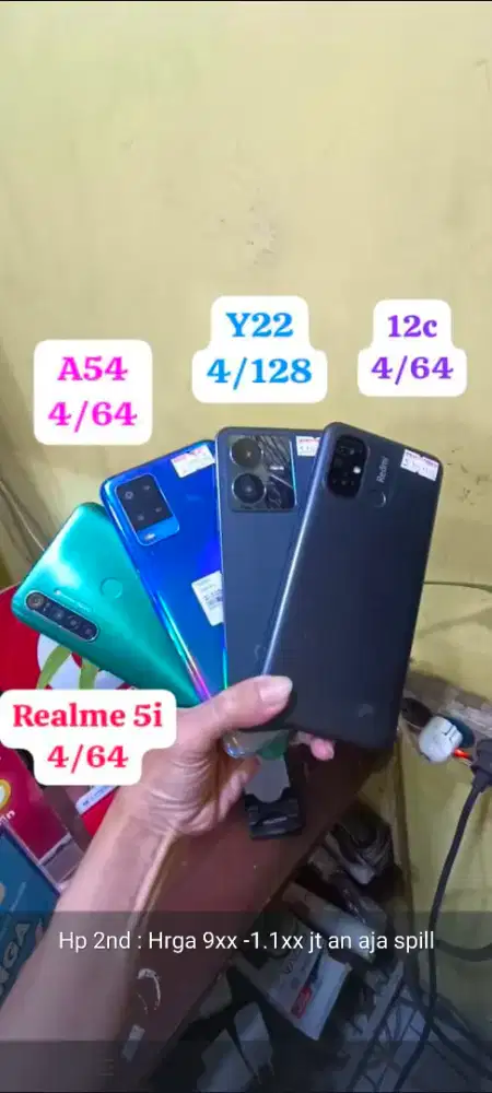 Hp 2nd : Harga 1.0xx jt - 1.1xx jt an aja