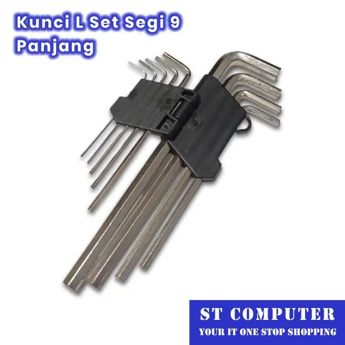 Kunci L Set Tools 9 Panjang