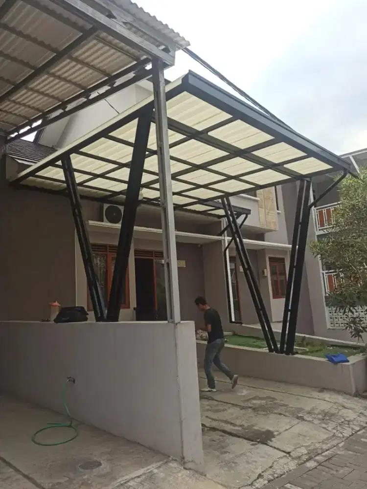 Kanopi alderonsemi transparan 131