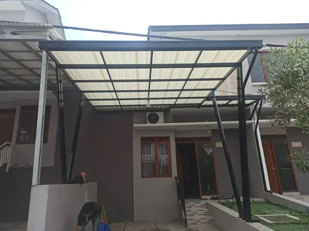Kanopi alderon semi transparan 133