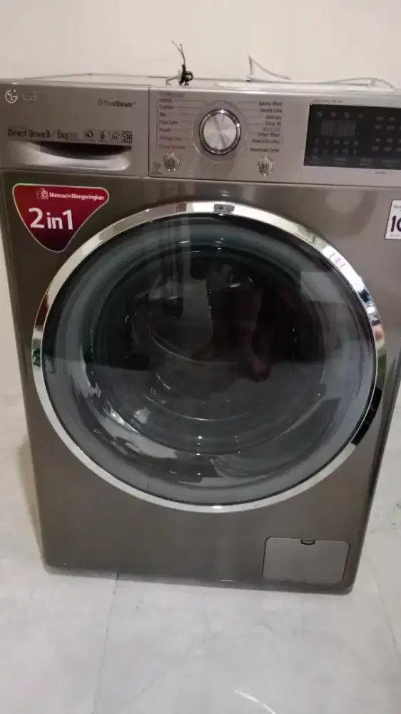 Mesin cuci LG 2in1 kapasitas 9/5kg