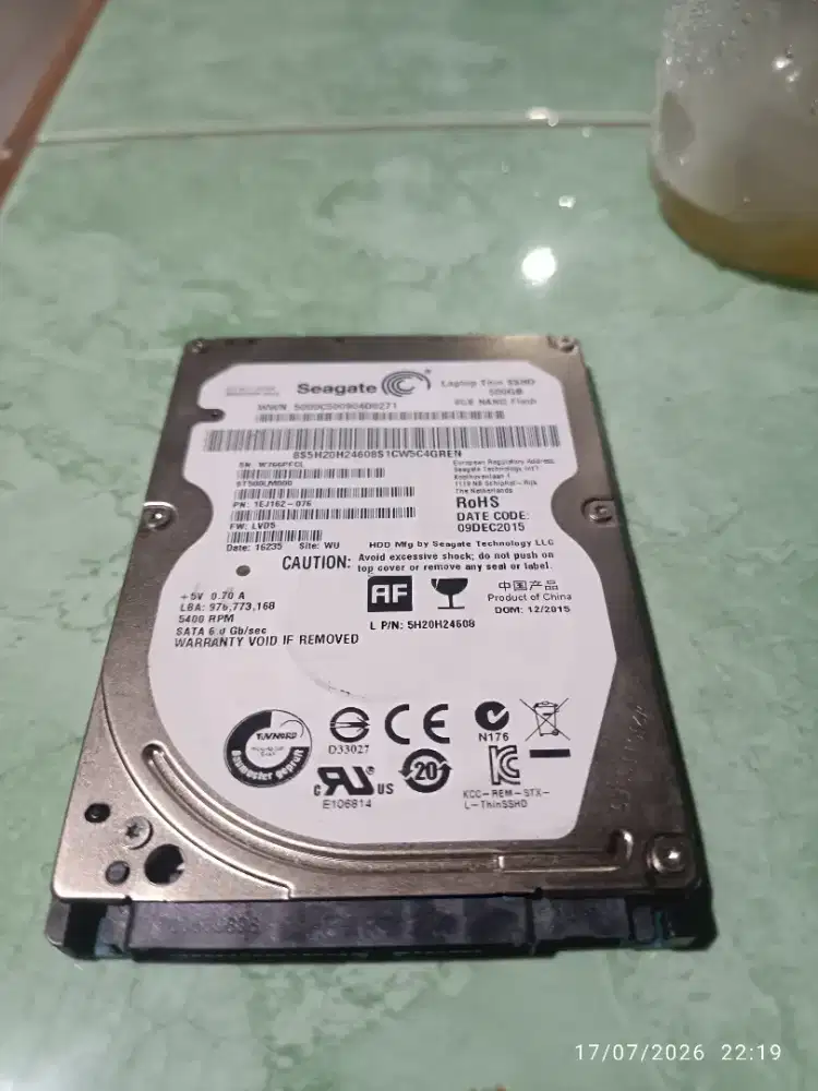 hardisk Laptop 500gb seagate