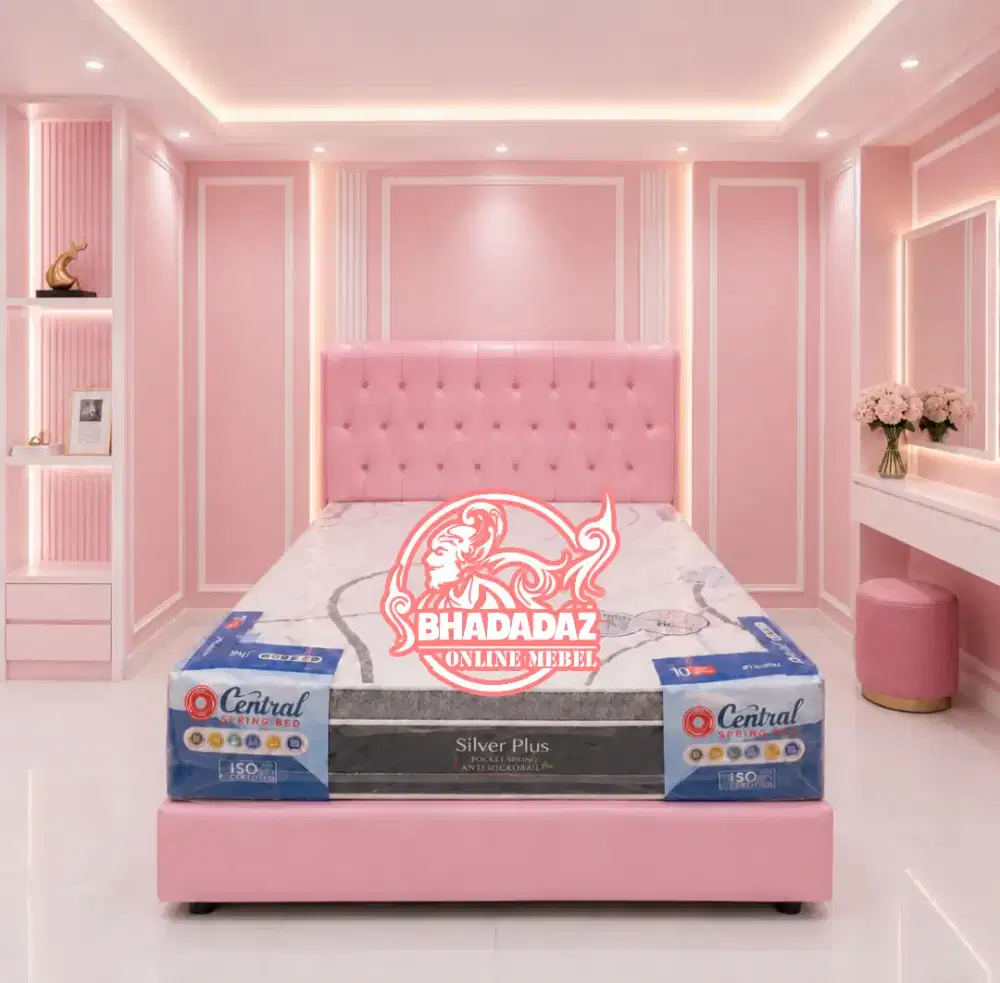 Springbed Central Silver Plus pocket