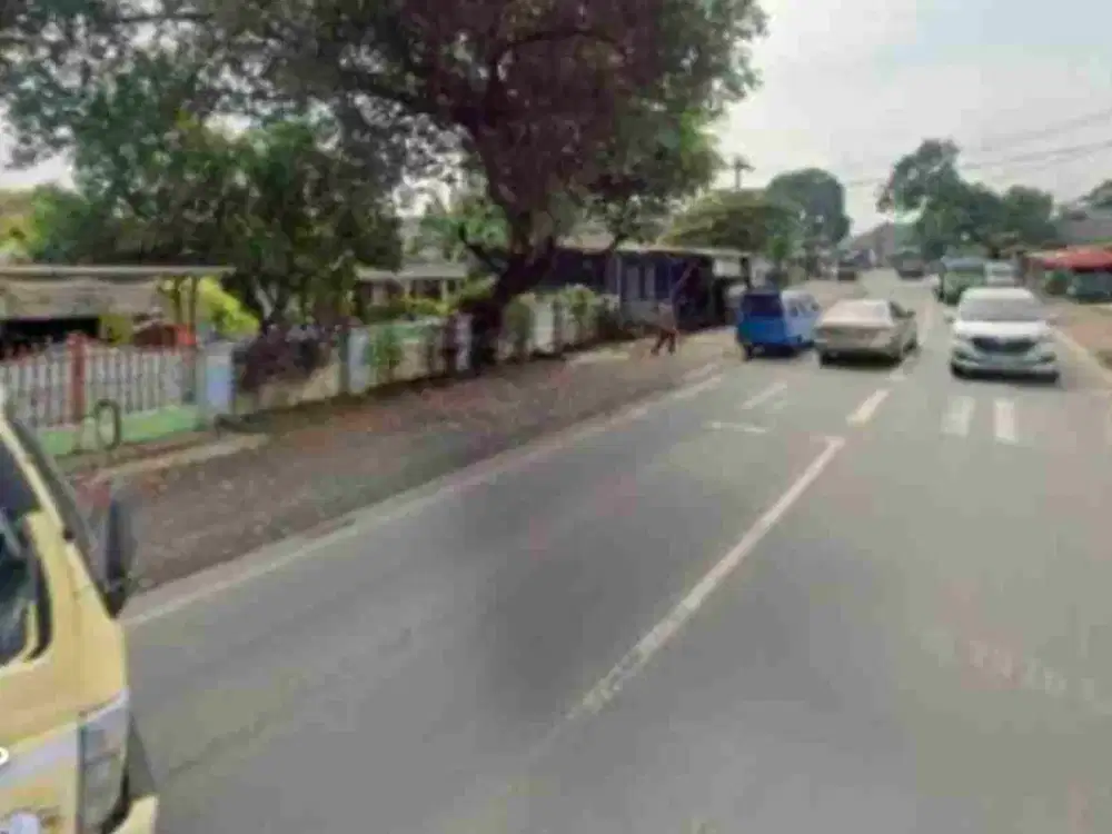 Rumah lahan komersial hitung tanah 5 jt/m luas 443 m lebar 15 m cocok utk gudang workshop