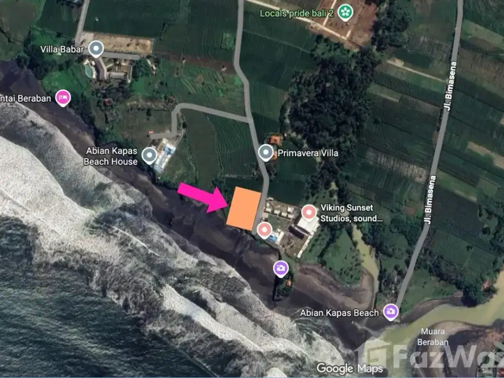 Land for sale in Kerambitan, Bali