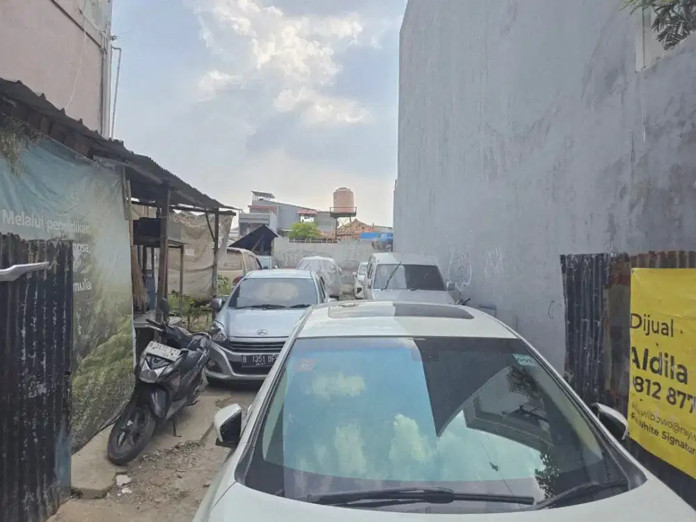 Dijual Tanah Kavling Bentuk Persegi Panjang di Jl Bangka Cocok Untuk Kost