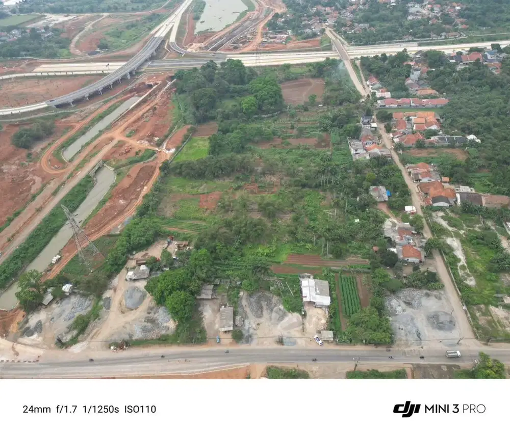 DI JUAL TANAH SANGAT STRATEGIS DEKAT TOLL SEBARAJA BSD