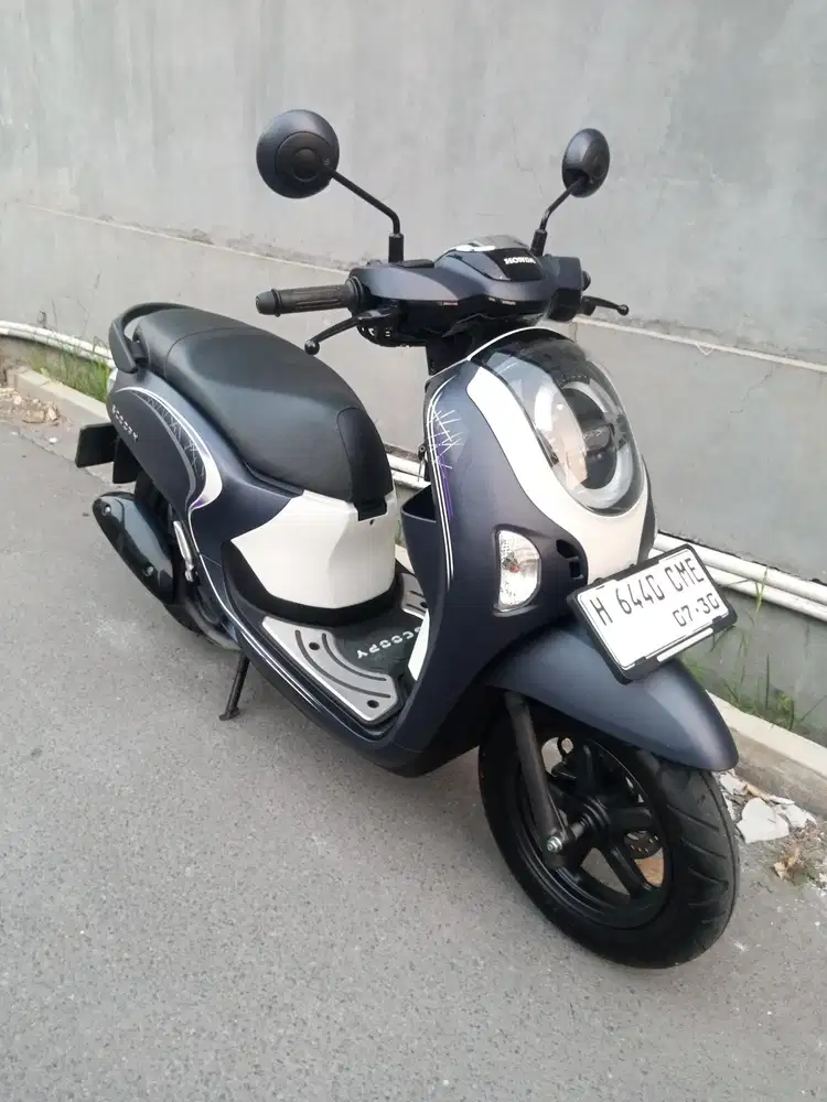 Honda Scoopy 2025 Biru