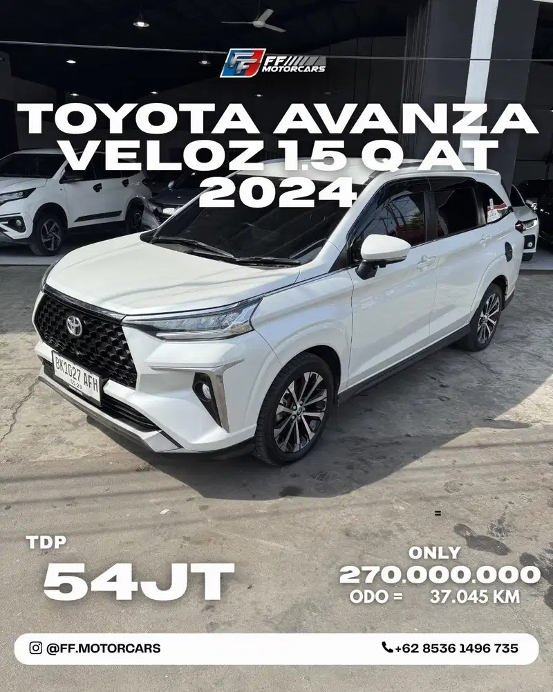 Toyota Avanza Veloz 1.5 Q AT 2024.