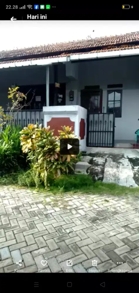 DIJUAL RUMAH SINAR WALUYO