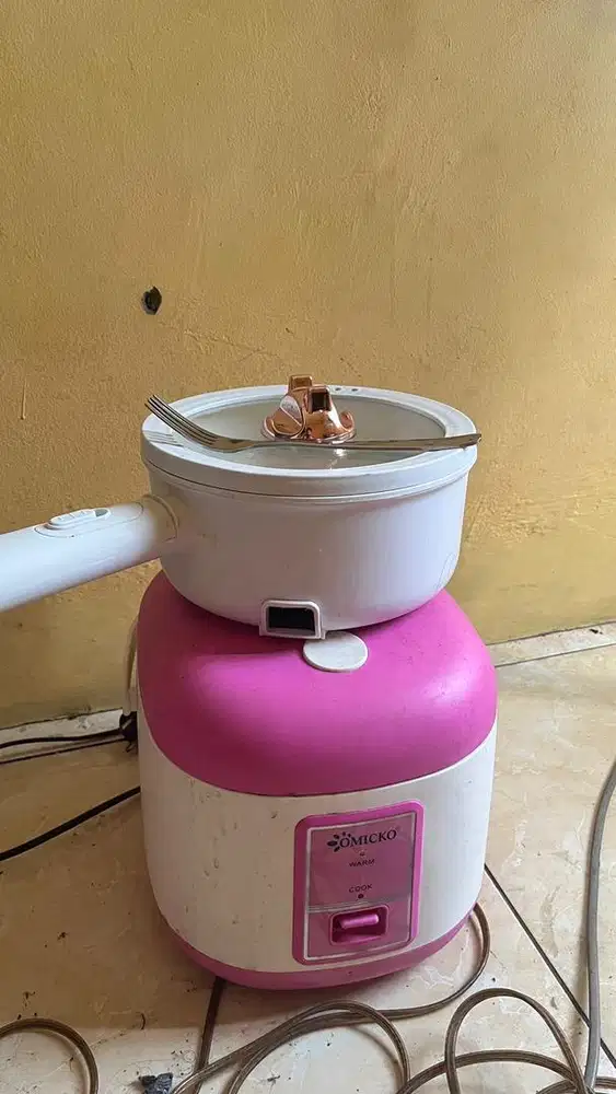 rice cooker & panci listrik sepaket