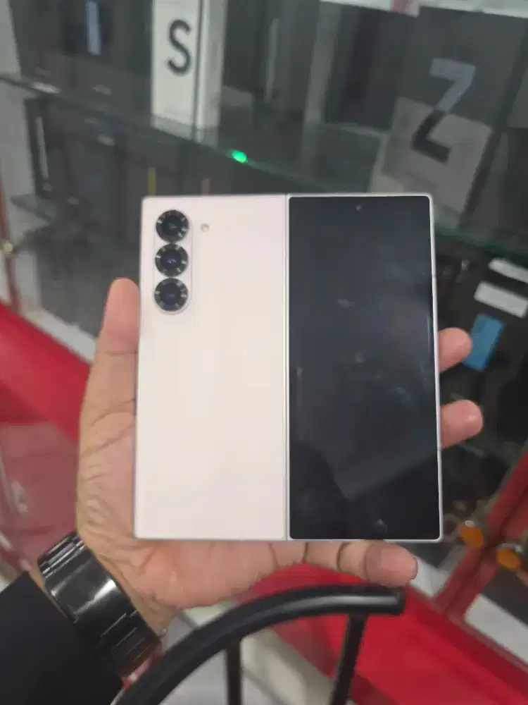Samsung Z fold 6 12/512gb pink  mulus 98% fullset