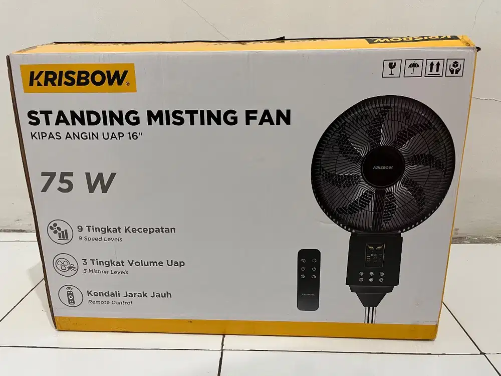 Kipas Angin Krisbow Misting Fan 75 W