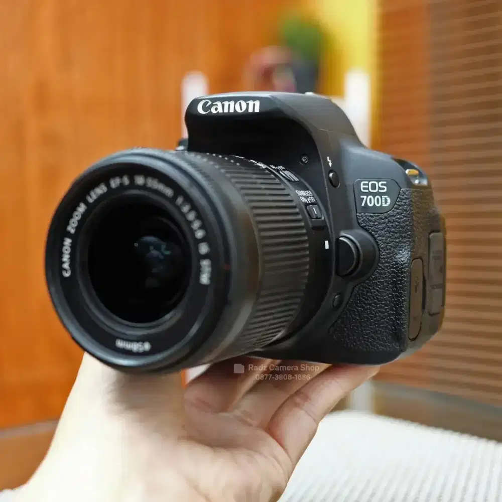 Canon 700D Kit 18-55mm IS STM Fungsi Normal Siap Pakai
