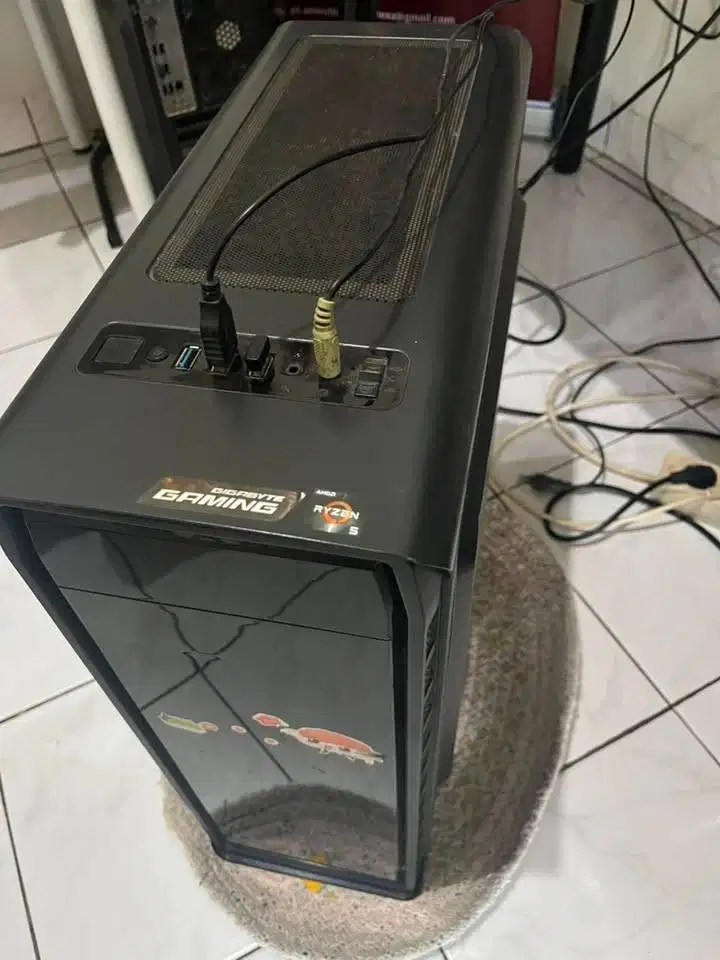 PC Gaming Ryzen 5 1400 GTX 1050 Ti 4GB RAM 16GB SSD 240GB HDD 2TB