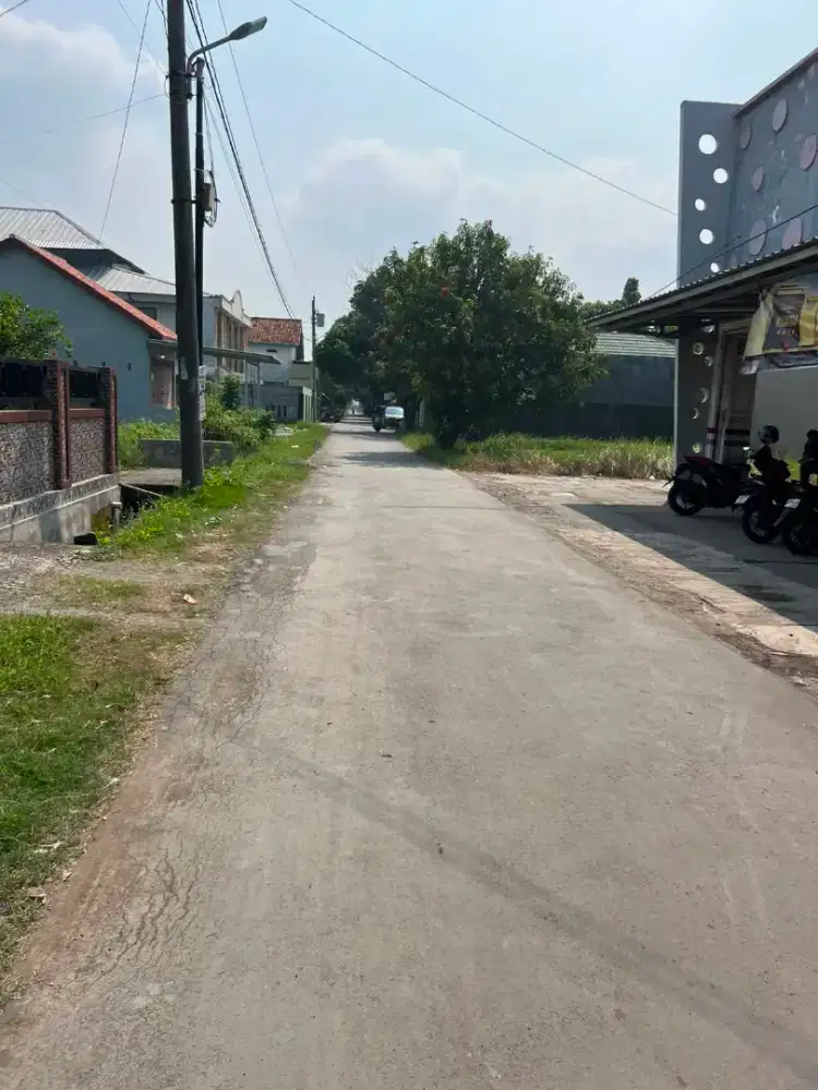 Dijual kavling murah depan perum kabunan asri dukuhwaru cash & kredit
