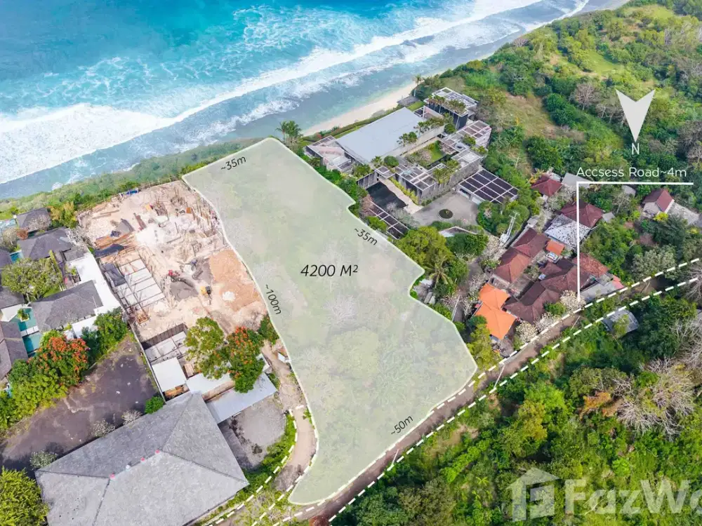 Land for sale in Uluwatu, Bali