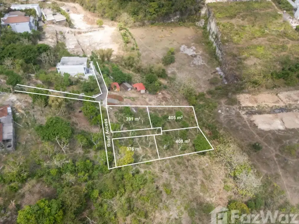 Land for sale in Ungasan, Bali