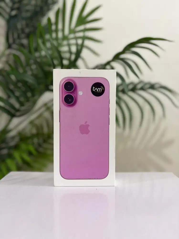 iPhone 16 128GB Pink New Resmi