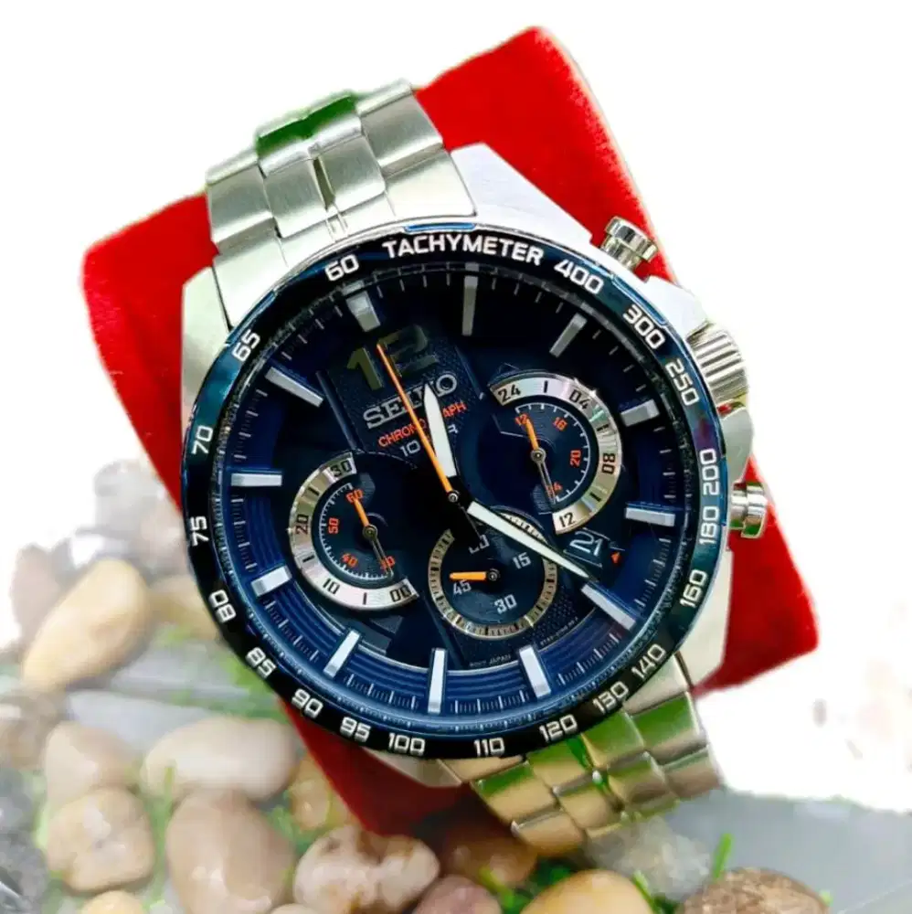 Seiko Chronograph Neo Sport Navy Dial Original