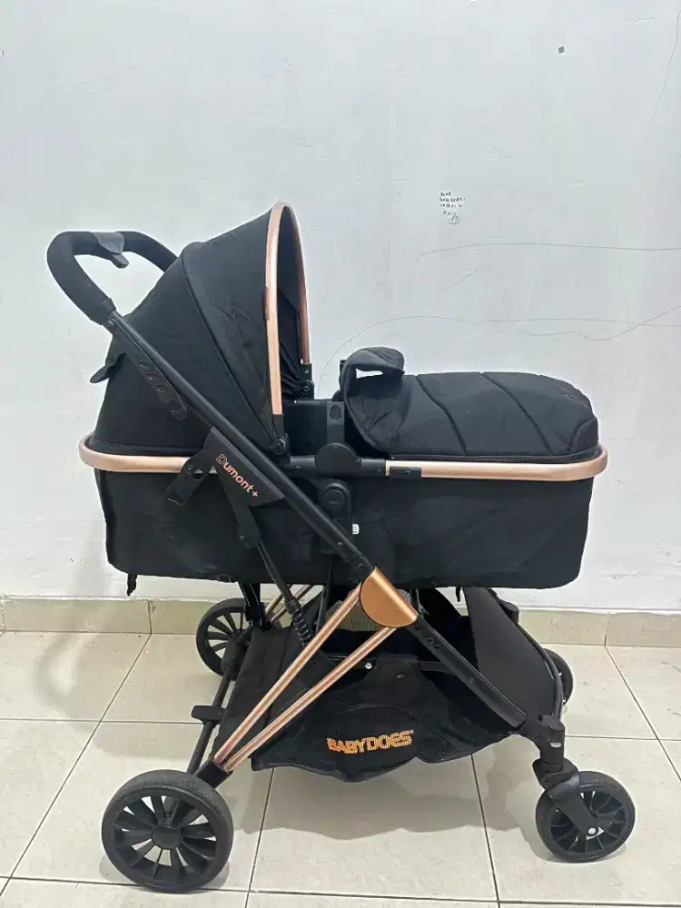 Dijual Stroller Midsize Babydoes Dumont+ Reversible Cot