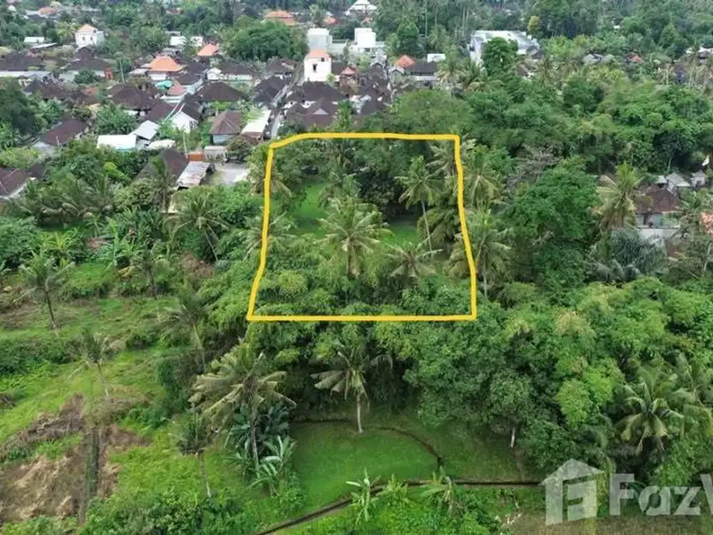 Land for sale in Ubud, Bali