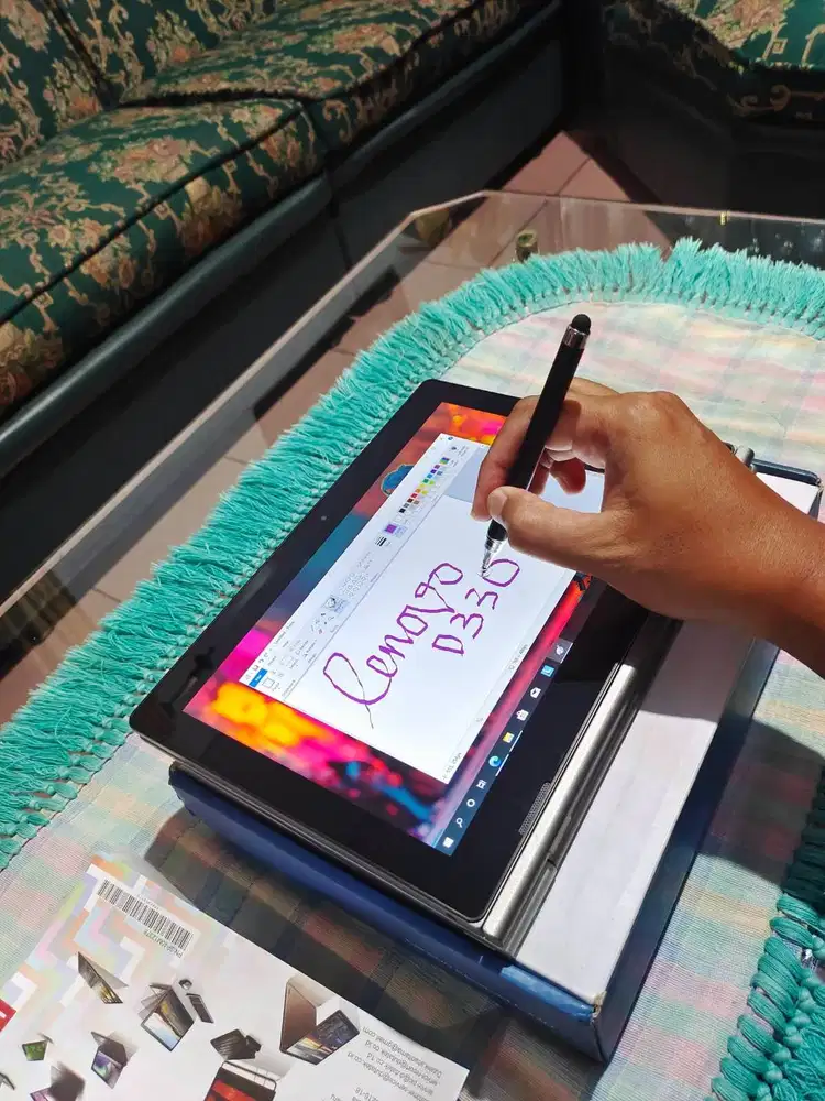 lenovo d330 2in1 touchscreen bisa dilepas ram 8gb windows 11