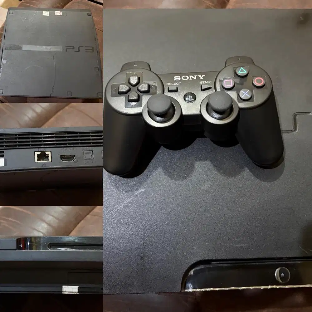 PS3 Slim Seri 30 HDD 160GB HEN BANYAK GAMES TERMURAH