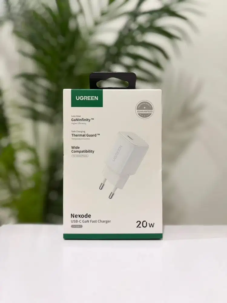 Adaptor Ugreen 20W Original USB-C Gan Fast Charger
