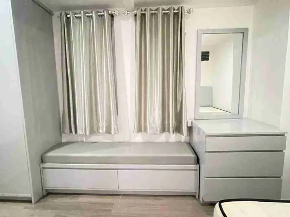 Jual murah apartemen bassura 3 br furnished
