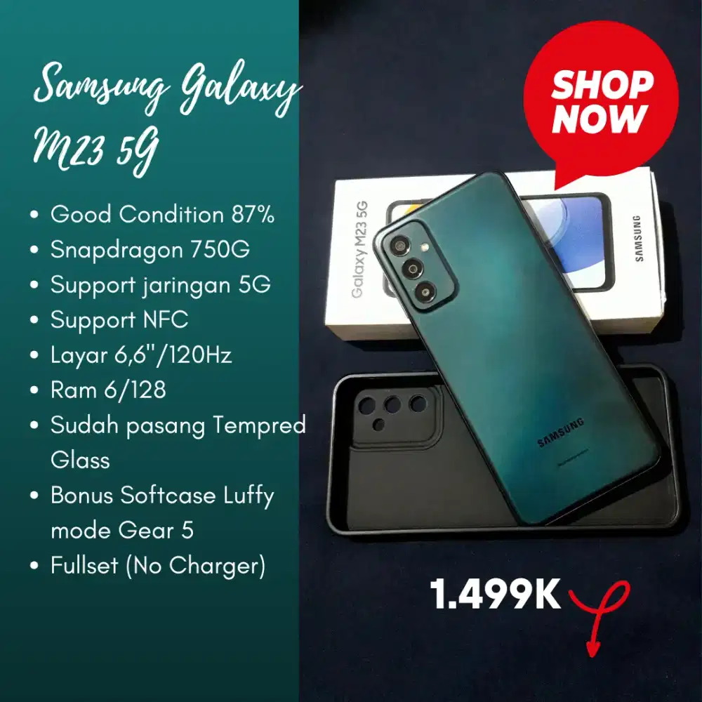 [PRELOVED] SAMSUNG GALAXY M23 5G