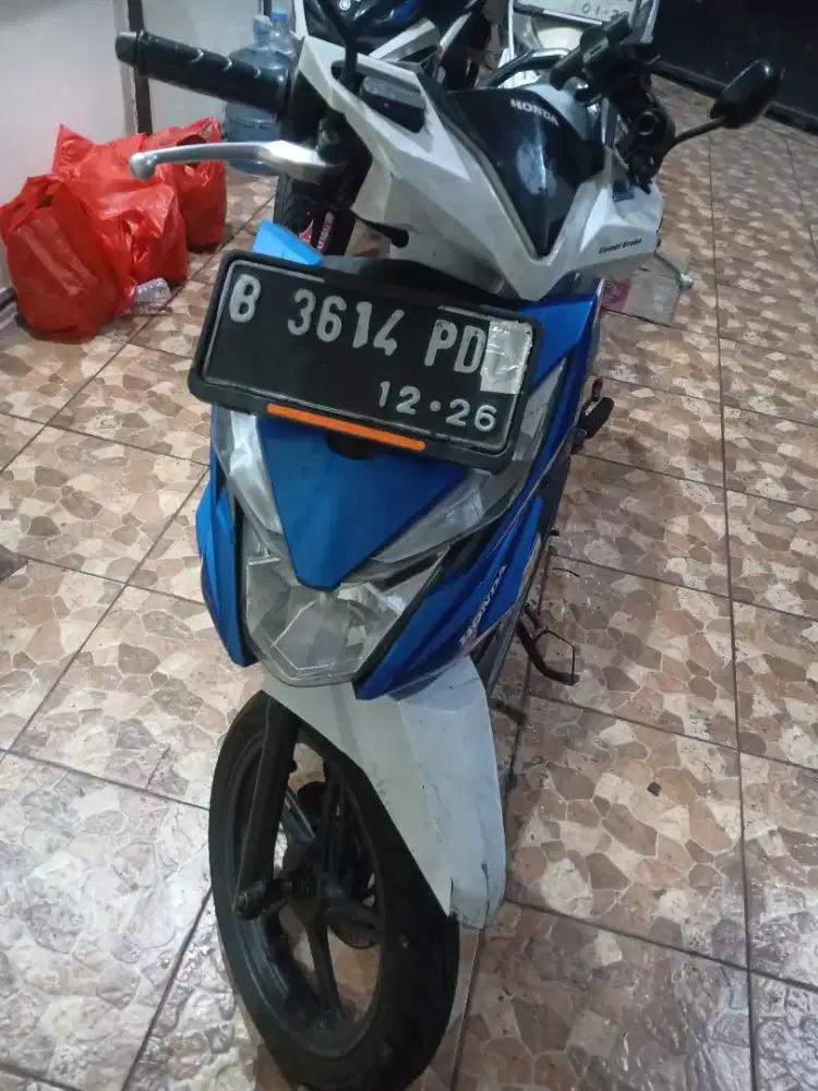 Beat CBS 2016 kondisi mulus 
Mesin joos
Km 95 rb