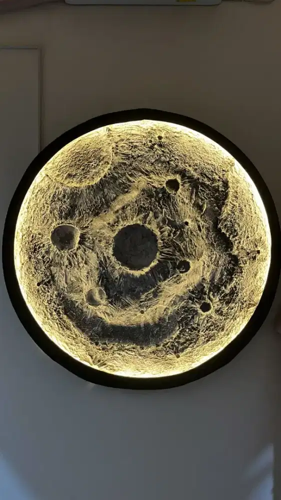 Bulan Dekorasi Dinding