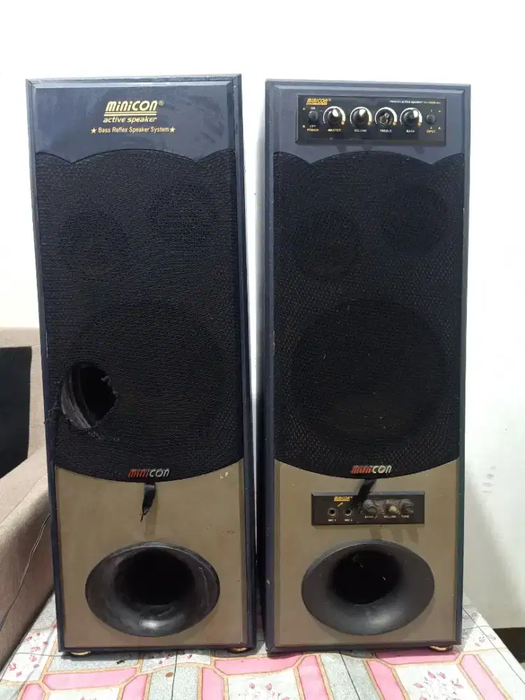 Speaker aktif minicon stereo