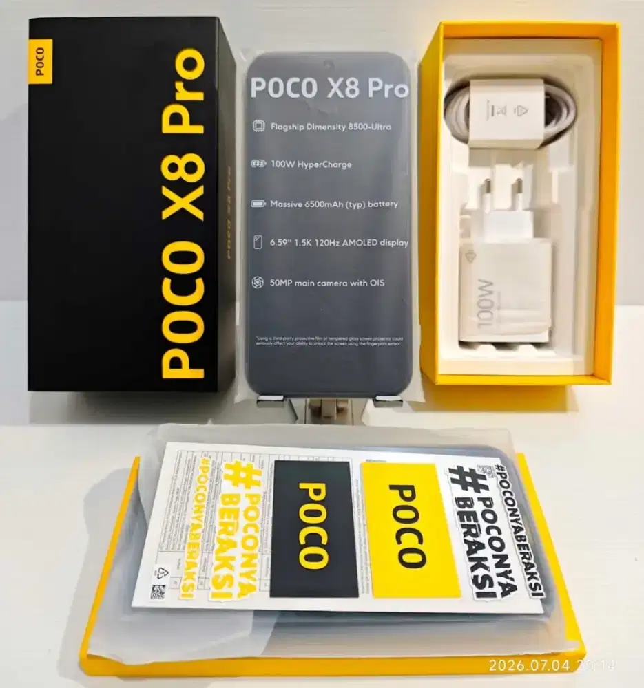 Xiaomi Poco X8 Pro 5G 12/512 Gb Likenew 100% Garansi On Sept 27 bs TT