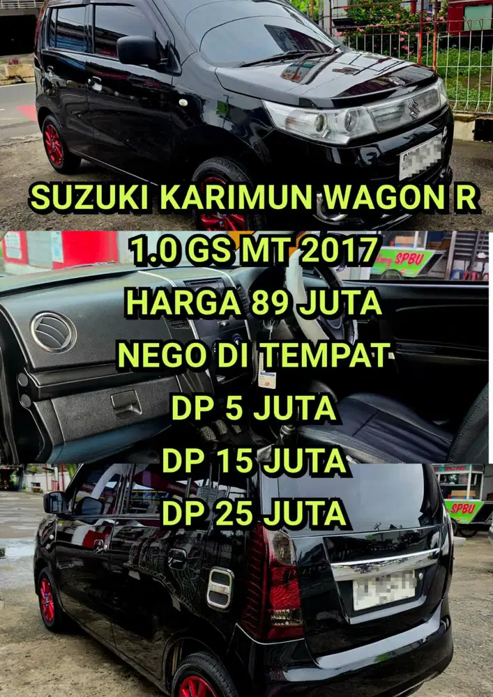 Suzuki Karimun Wagon R 2017 Bensin DP 5 JUTA