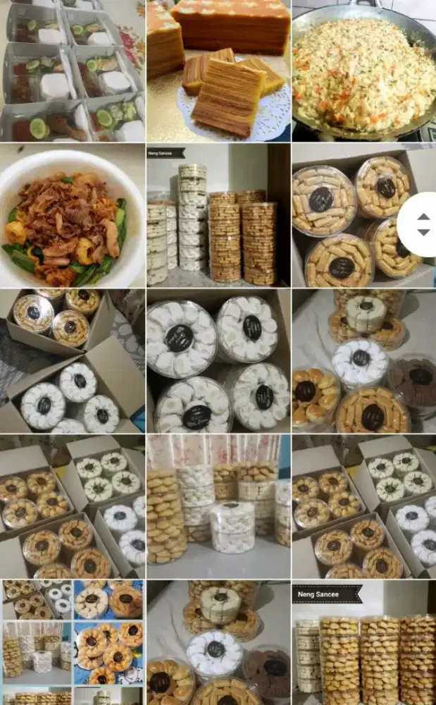 aneka kue kering lebaran