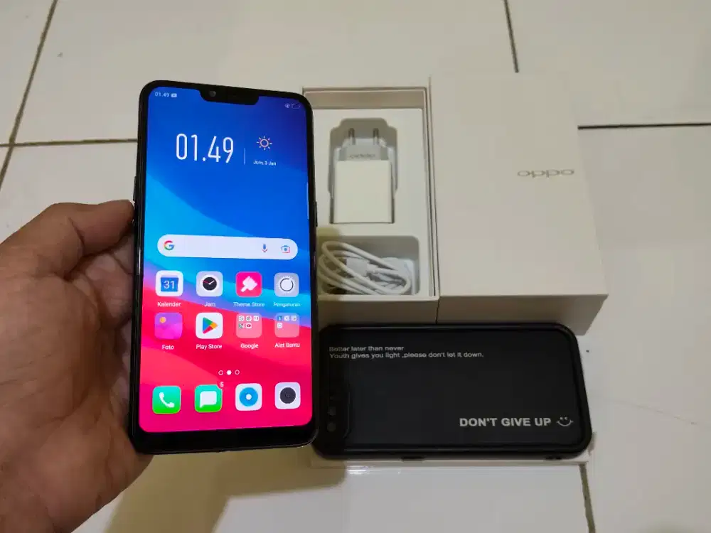BU OPPO A3S RAM 4GB / 64GB 4G LTE Duos 6.2in Face iD Normal No Minus