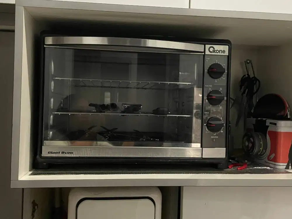 Oven Listrik Oxone Giant Oven 52L Black | Rotisserie | Kondisi Bagus