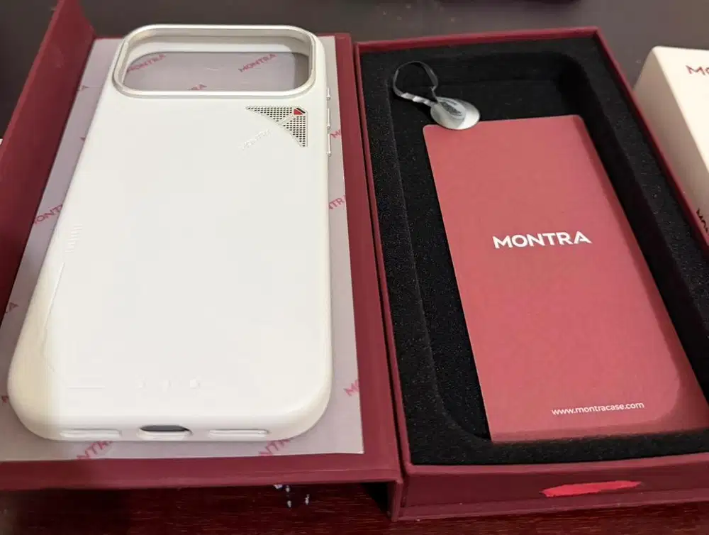 Case casing Montra Leather Iphone 17 Pro Max * ibox digimap unitag