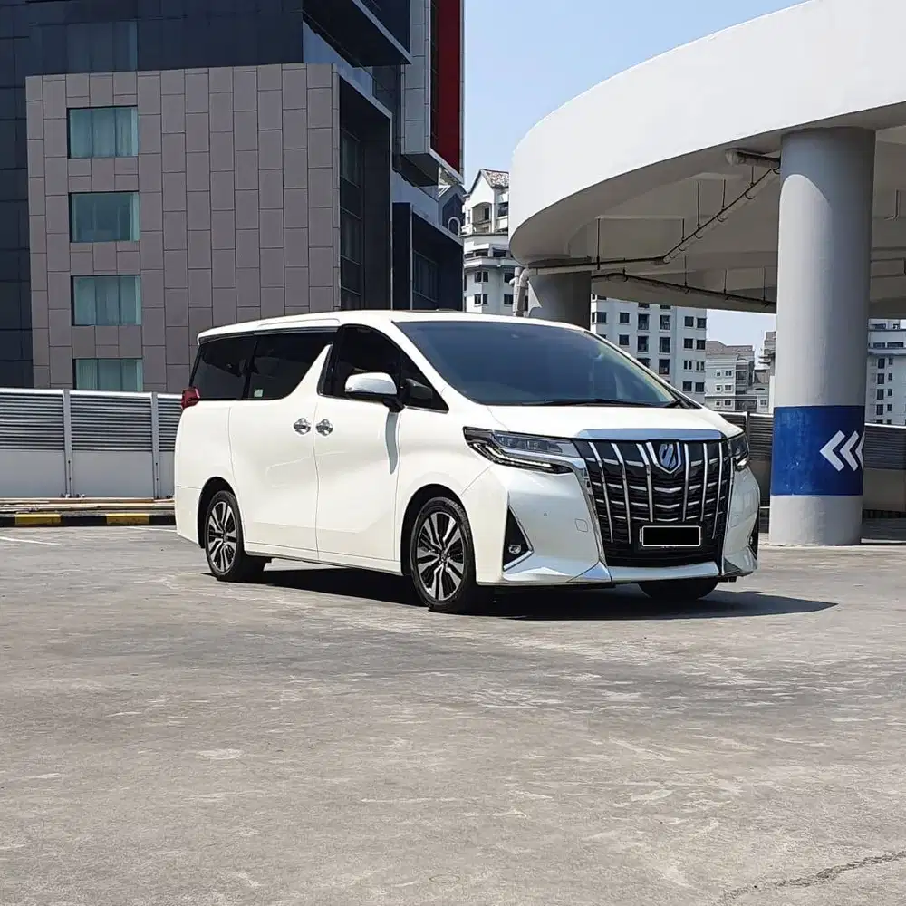 (TDP 50JT) LOW KM 33 RB ! TOYOTA ALPHARD G ATPM LOMBARDI AT 2022 PUTIH