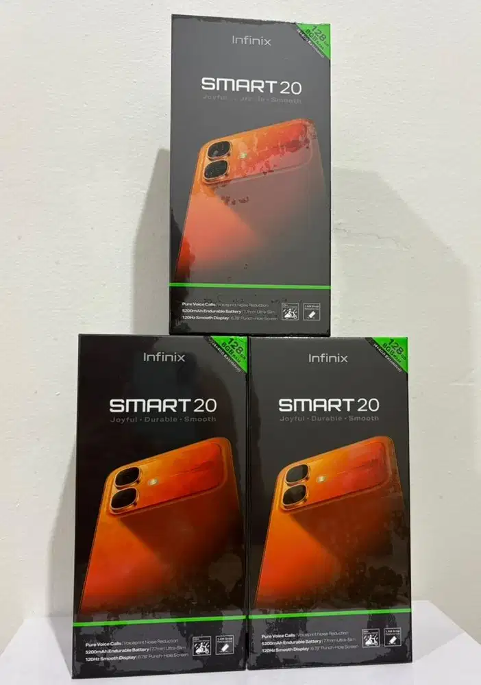 Infinix SMART 20 4/64GB & 4/128GB New Resmi