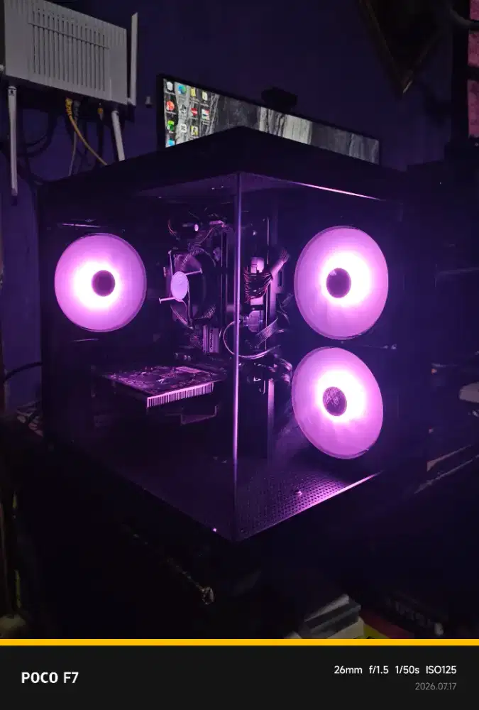 Pc gaming gen 10 ddr4 + vga gtx 750ti 4gb ( main game lancar )