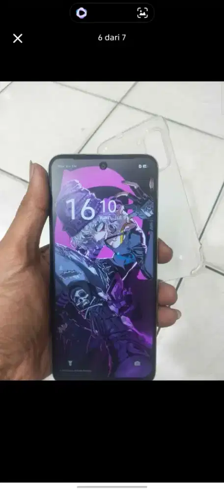 Infinix hot 60i silver fullset ORI