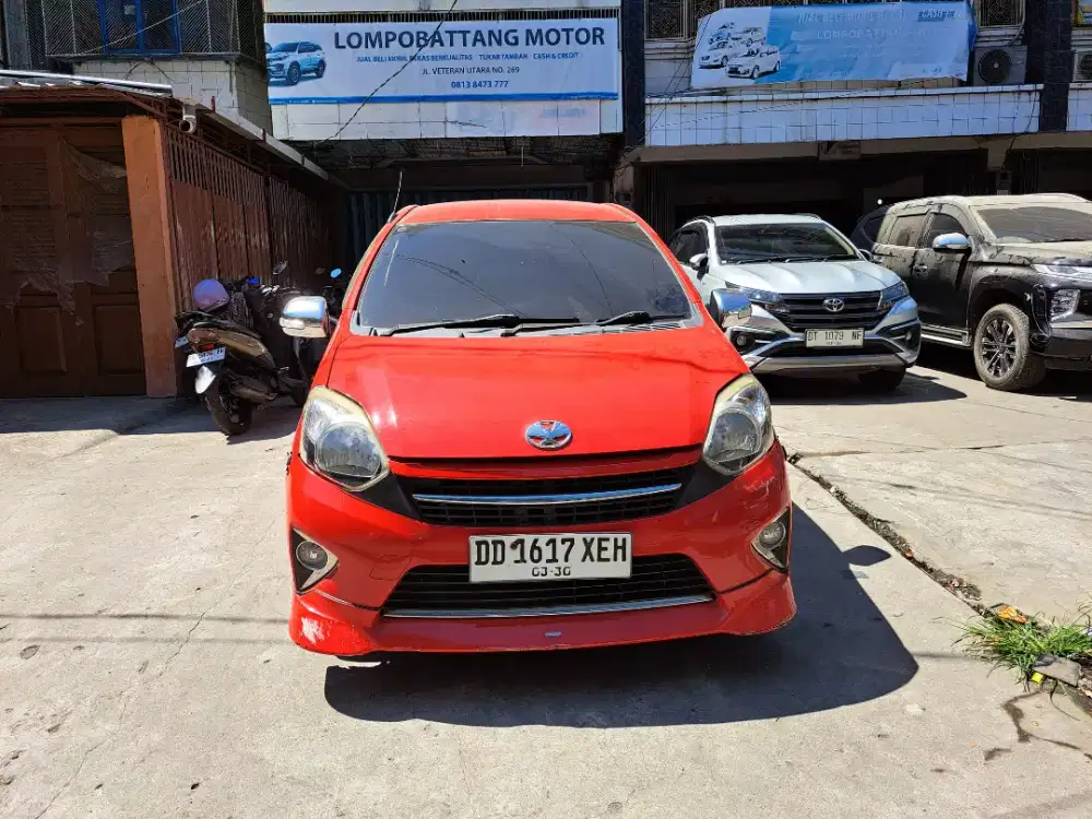 Agya New 1.0cc S TRD SPORTIVO 2015 / 2016 RED EDITION LANGKA
