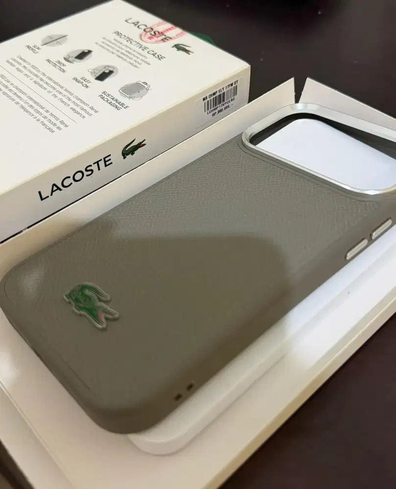 Case casing Lacoste Iphone 17 Pro Max * ibox playworks uag casetify