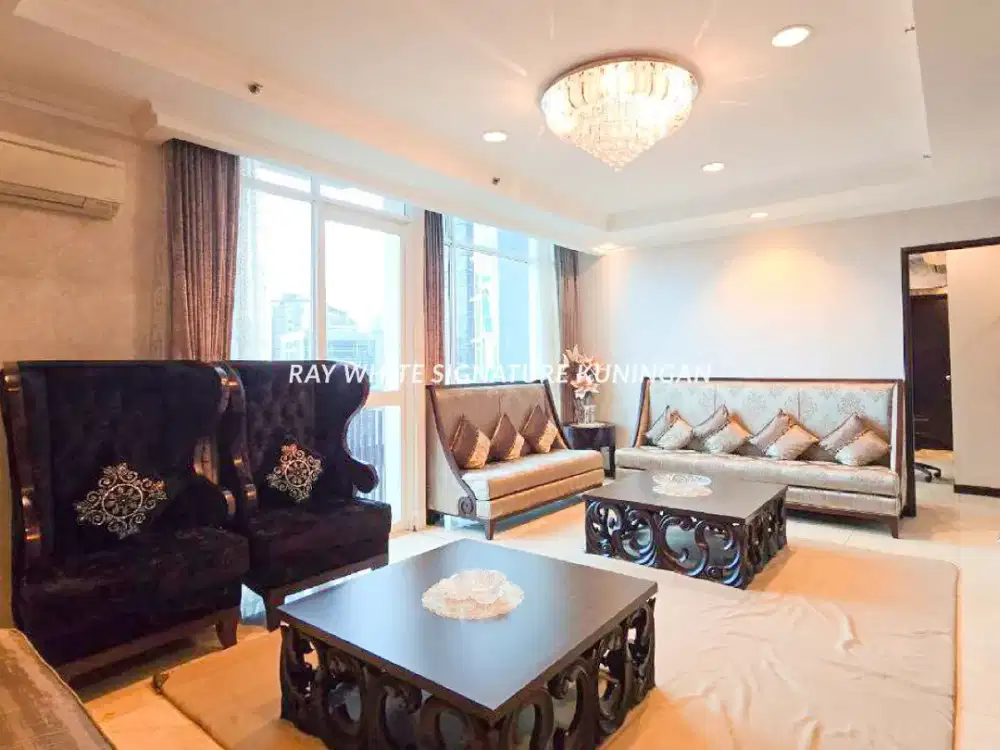 Dijual Apartemen Mewah Furnished dekat Ritz Carlton Mega Kuningan, Bellagio Residence Mega Kuningan